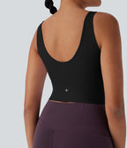 Seamless Flow Cropped Yoga Tank Top