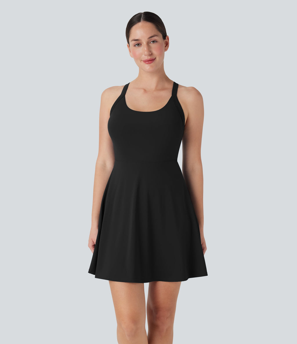 Flare Dance Active Dress-Longer Length-Easy Peezy Edition-D/DD/DDD/F Cups