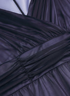 Mesh Fit and Flare Dress