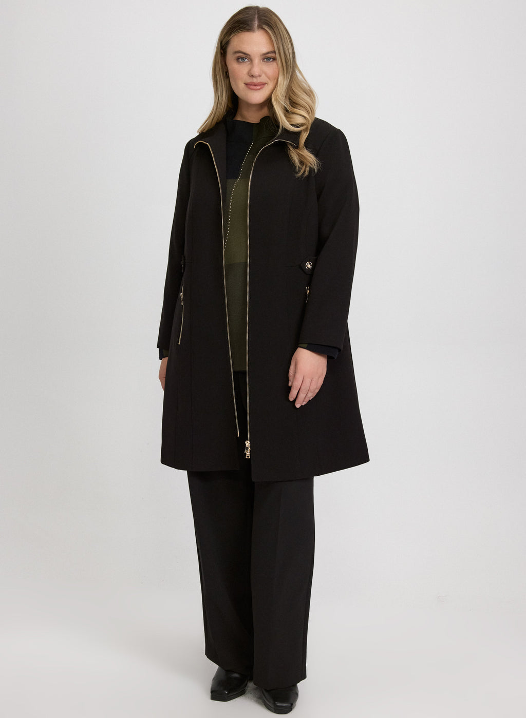 Stand Collar Coat