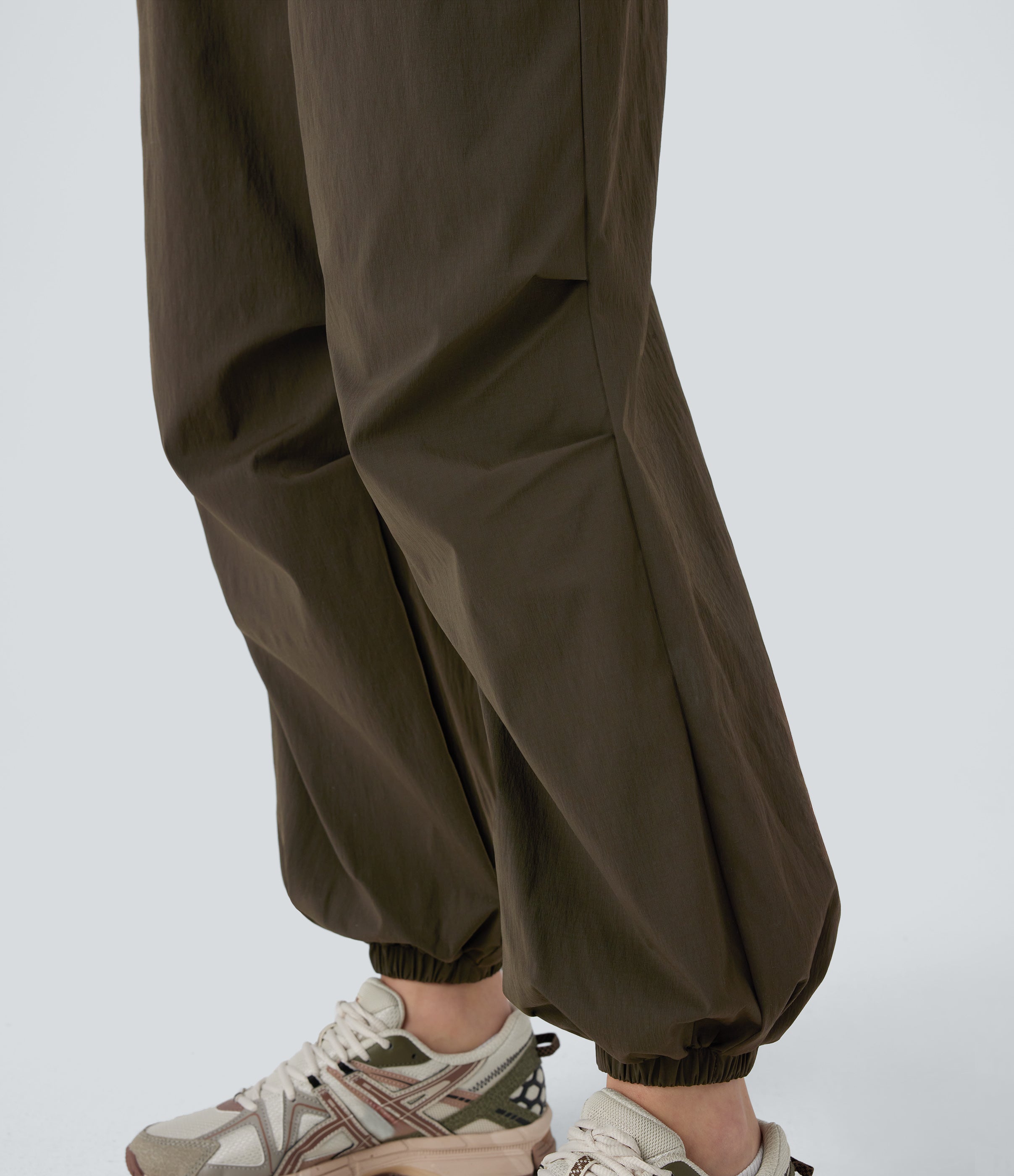 Water Repellent Crisscross Backless Side Pockets Ripstop Hiking Cargo Jumpsuit