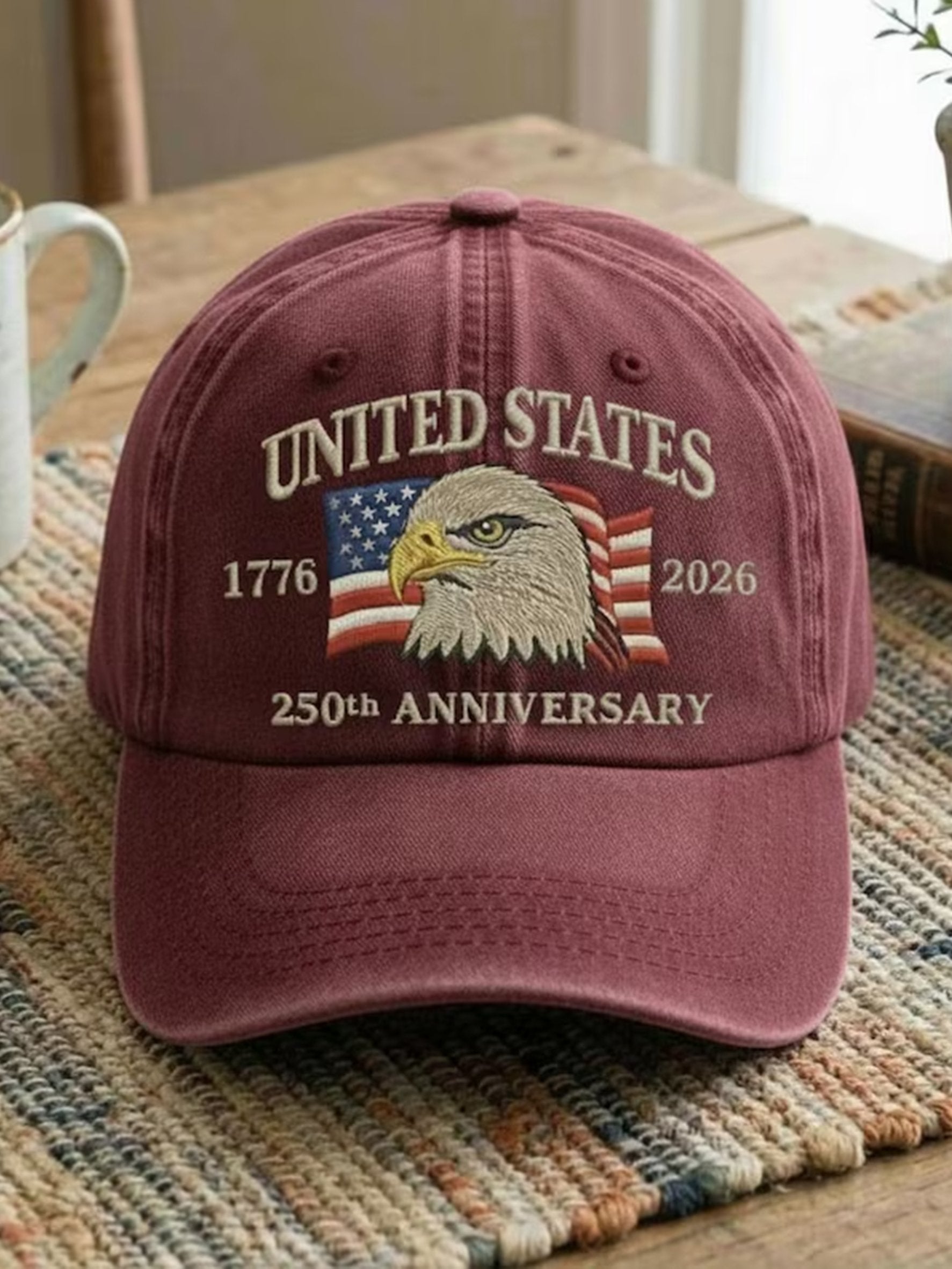 250th Anniversary Printed Baseball Cap