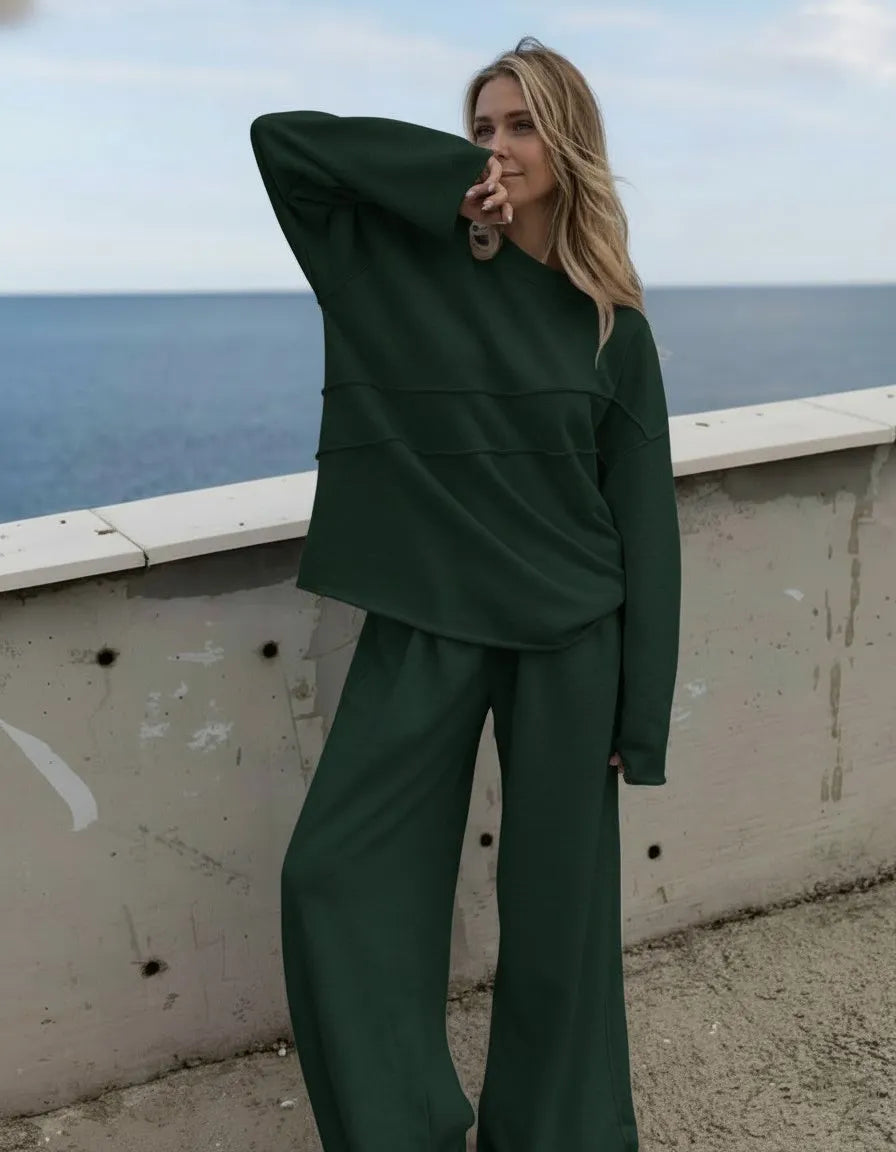NEW💥 2025 Hot Sale Women's 2 Piece Sets Sweatshirt Casual Travel Outfits