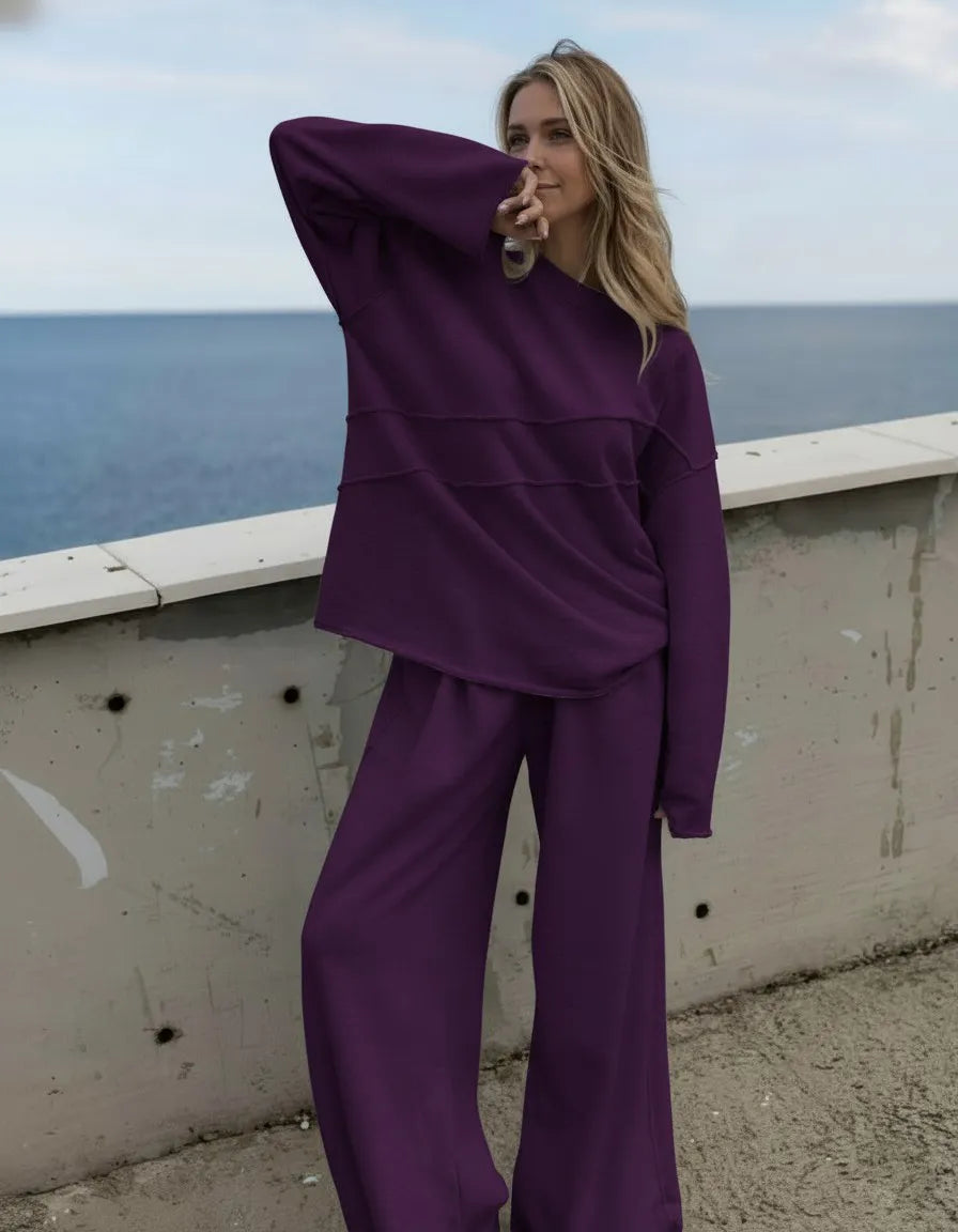 NEW💥 2025 Hot Sale Women's 2 Piece Sets Sweatshirt Casual Travel Outfits
