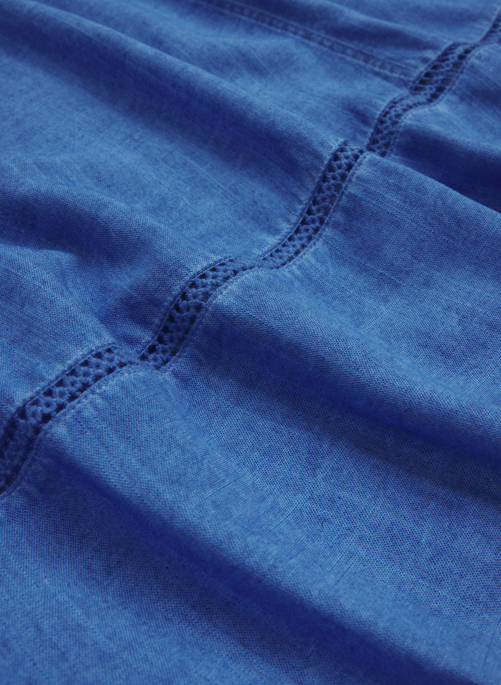 Linen-Blend Pocket Dress