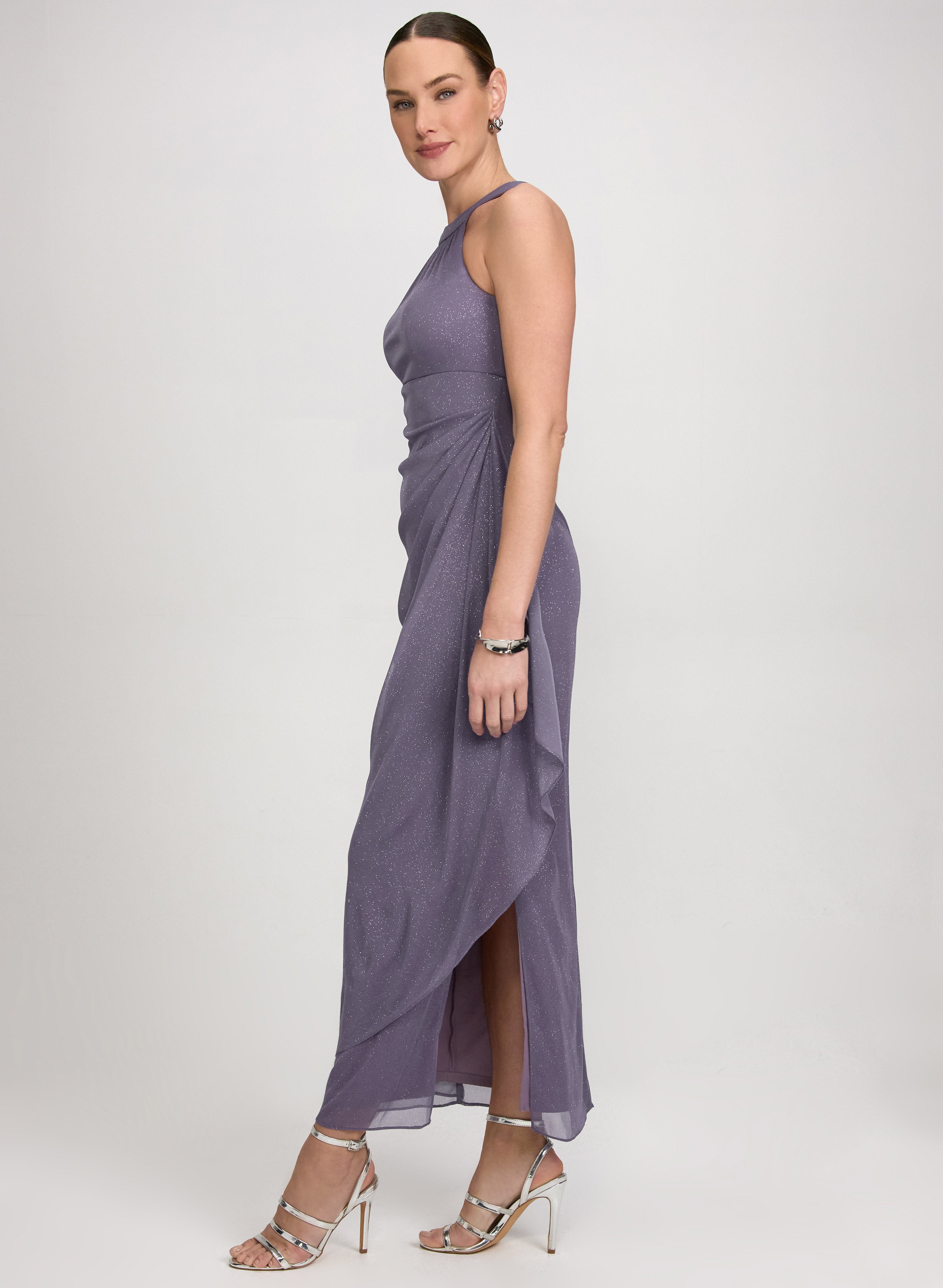 Glitter Mesh Dress