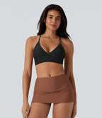 Lace Up Bikini Top Swimsuit