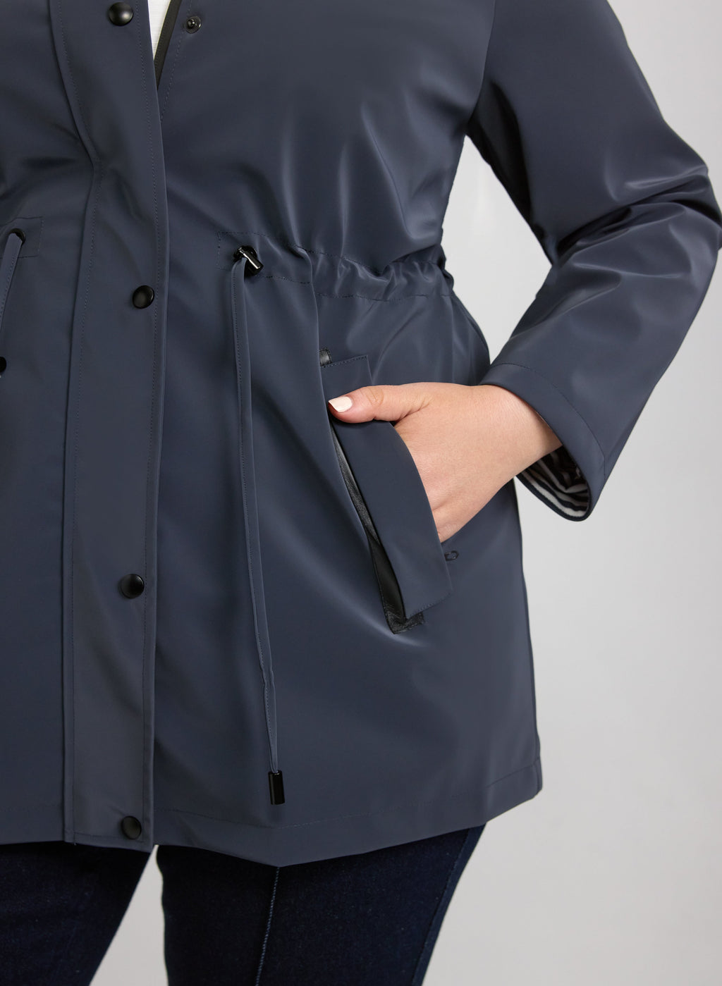 Zip Rain Coat