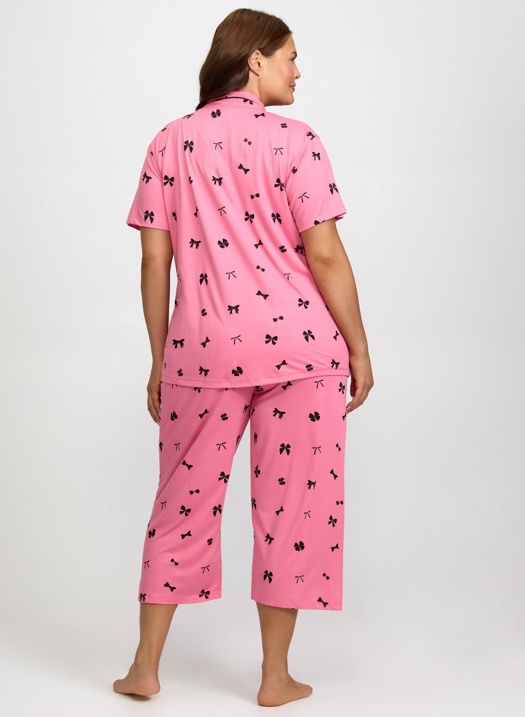 Bow Print Pyjama Set