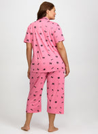Bow Print Pyjama Set