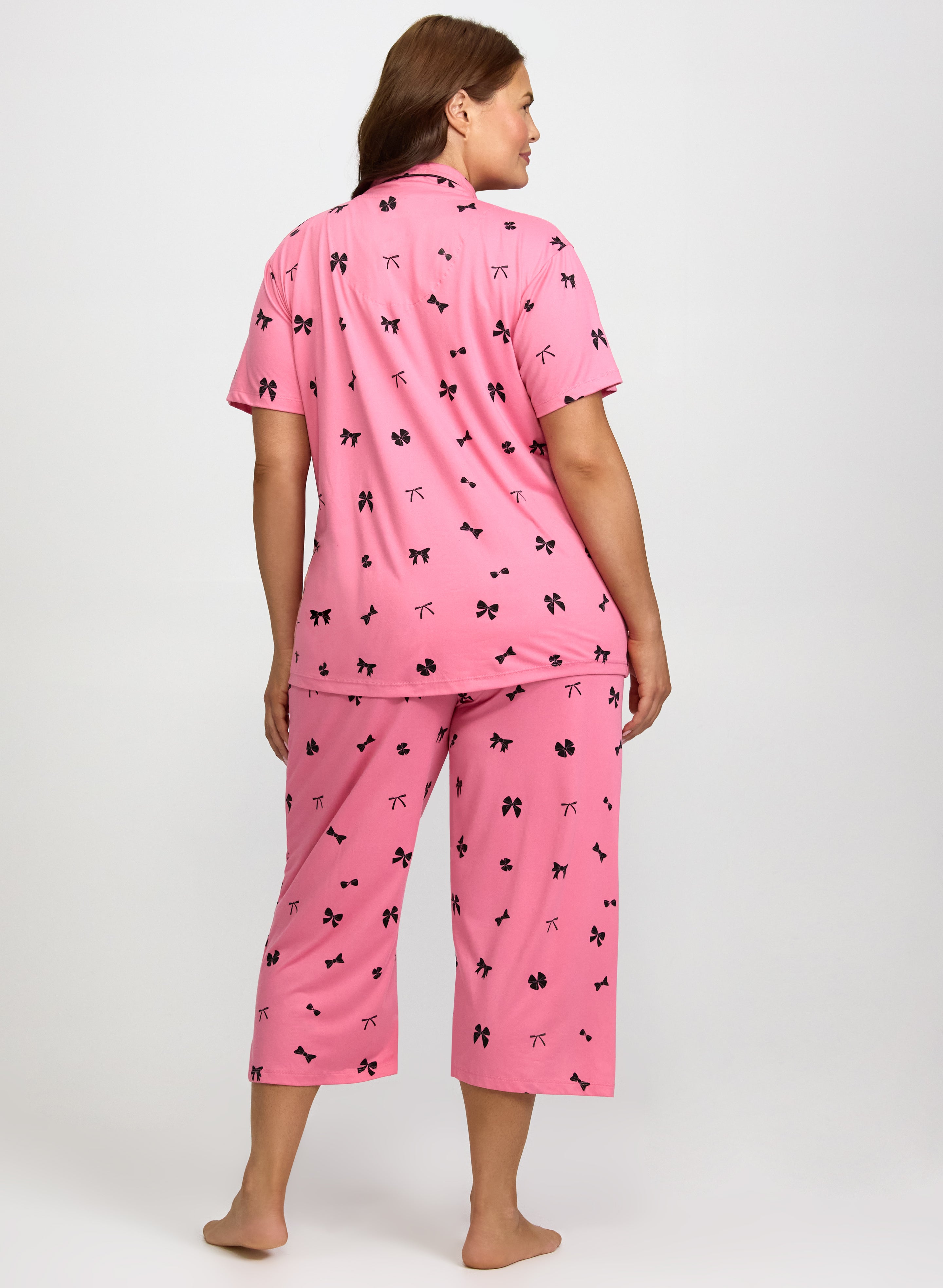Bow Print Pyjama Set