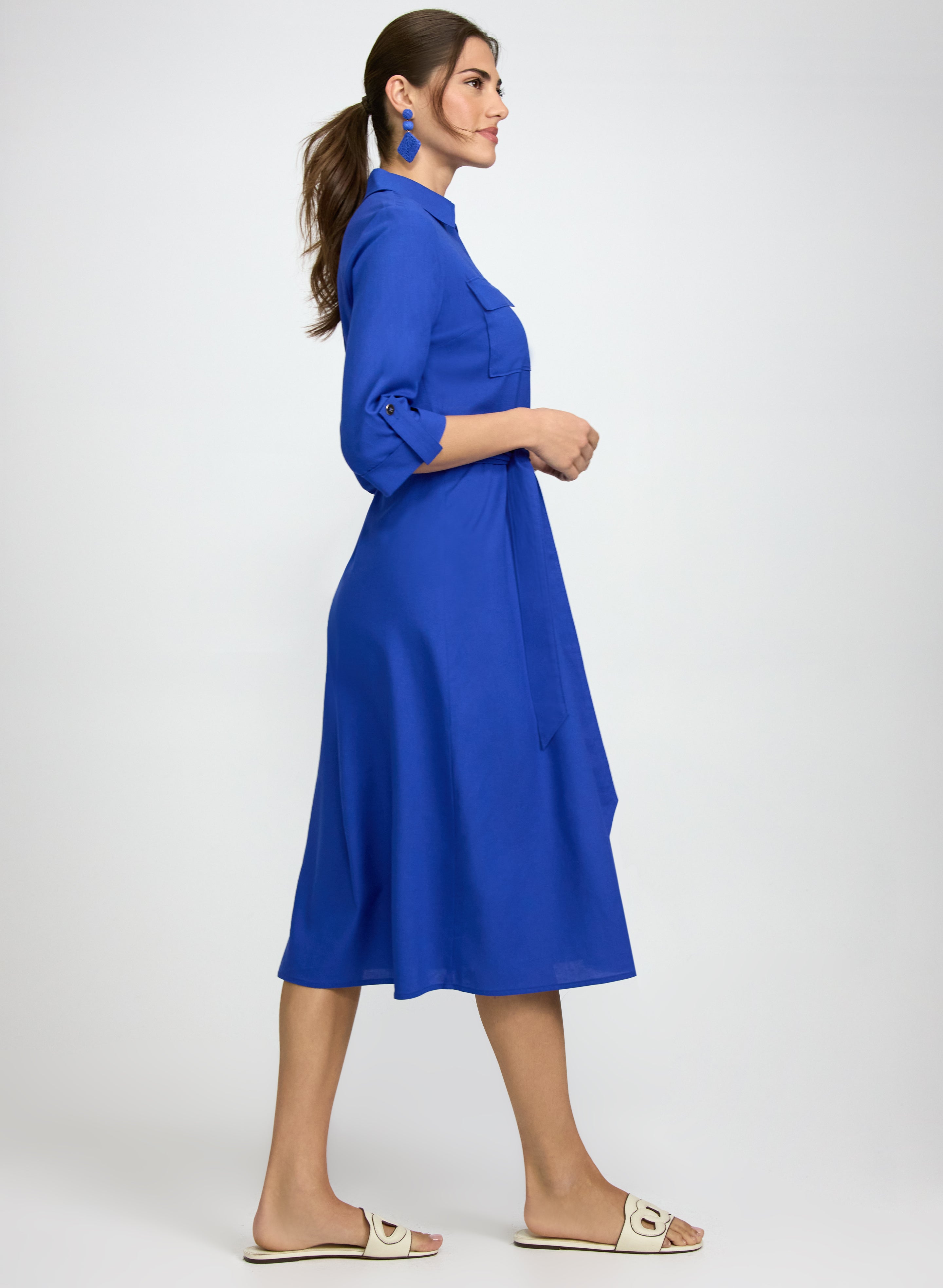 Button-Down Shirt Dress