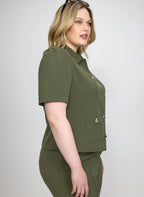 Twill Short Sleeve Jacket