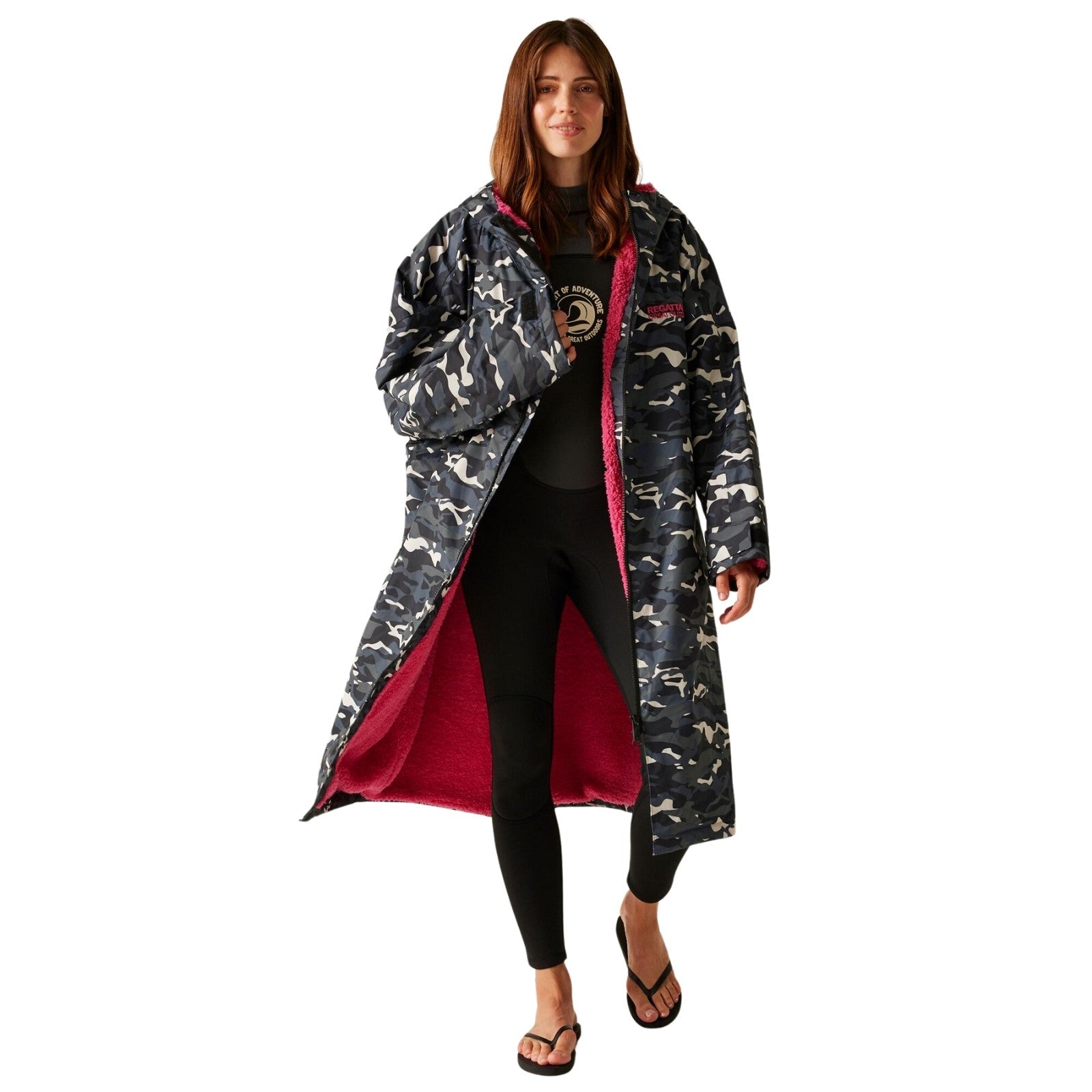 Rega 🔥2026 Winter Hot Sale🔥 2026 New Outdoor Active Adults Waterproof Changing Robe
