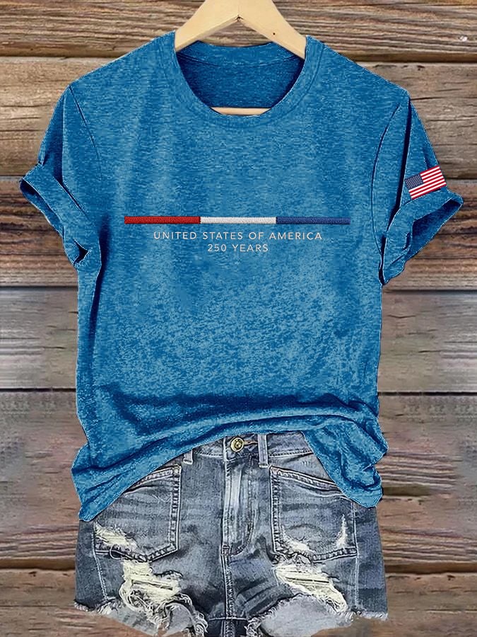 Women's America 250th Anniversary  T-shirt