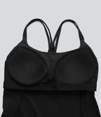 UltraSculptTM Cool Quick Dry Molded Cups Yoga Cami Top-UPF50+