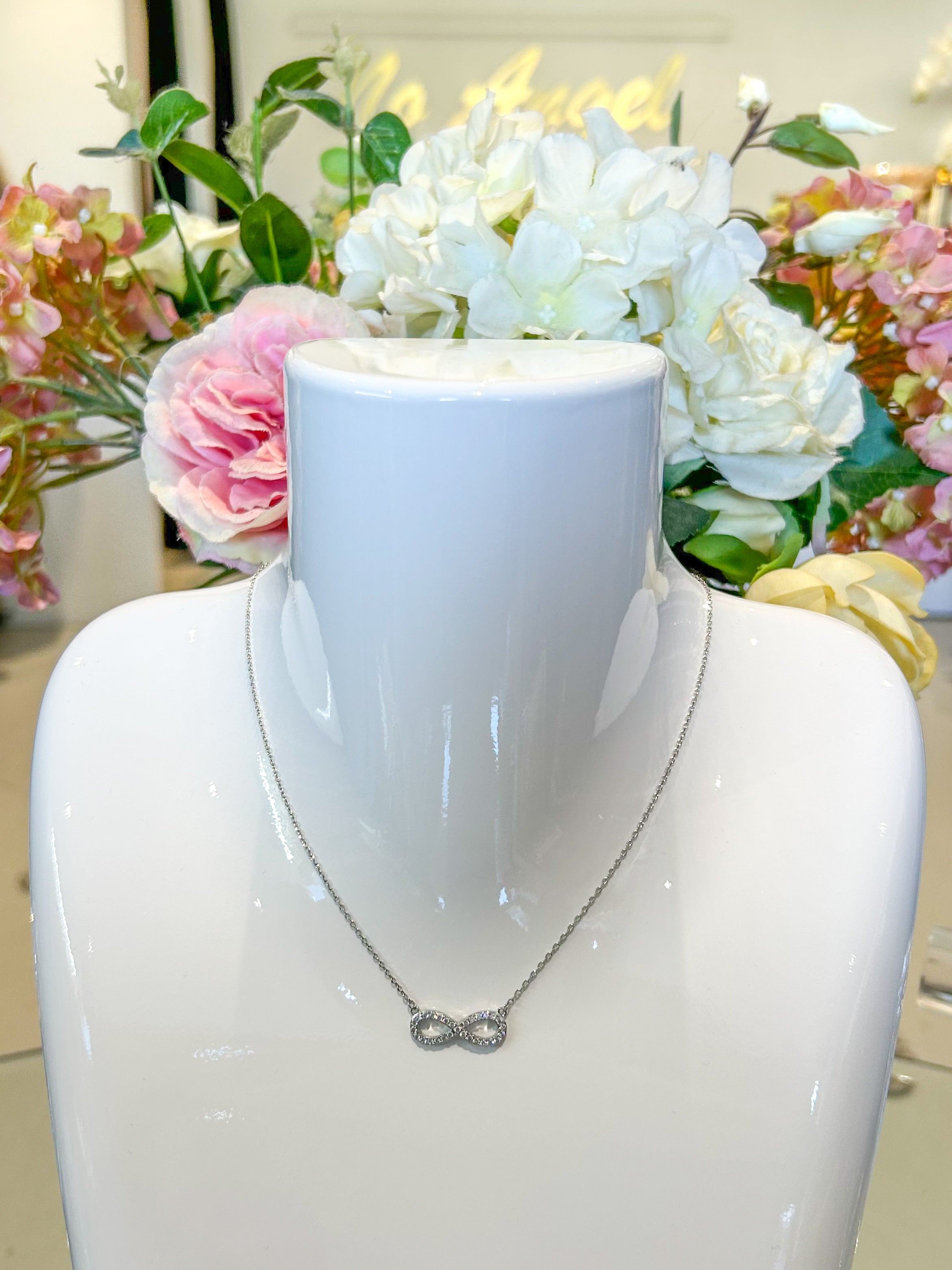 Silver Infinity Necklace