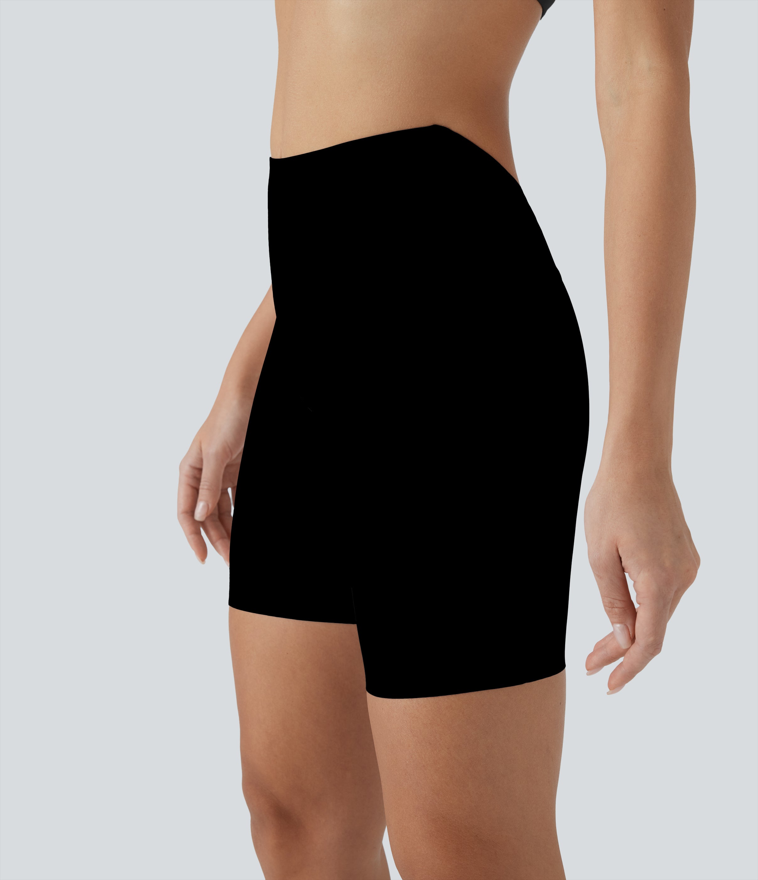 High Stretch Tummy Control Low Back Shapewear Lounge Boy Shorts