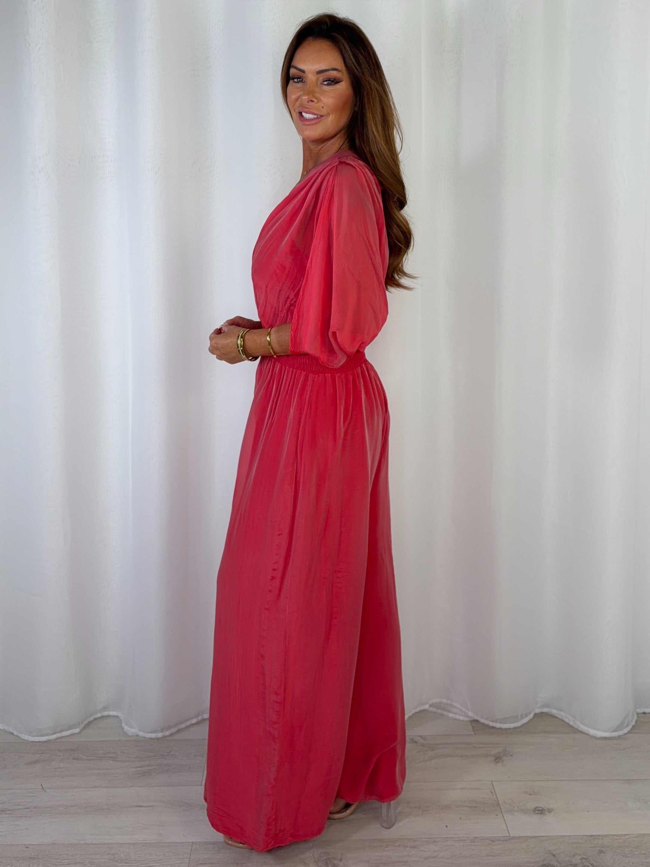 Cinched In Waist Jumpsuit (2 Colours)