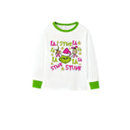 Holiday Family Christmas Pajamas Set With Classic Xmas Character Cartoon Design