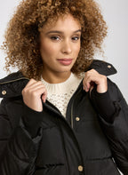 Quilted Zip Coat
