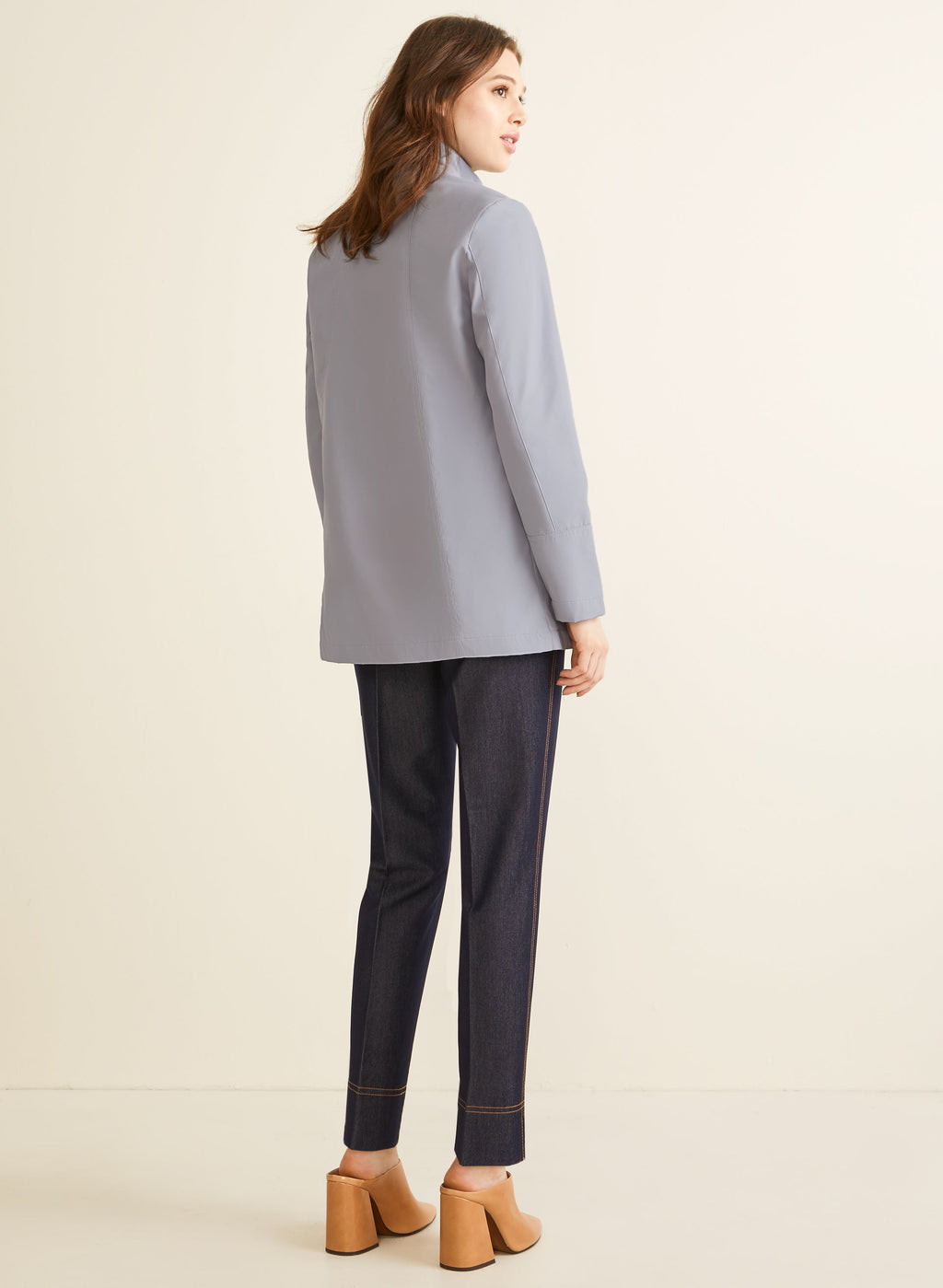 Novelti - Hooded A-Line Coat