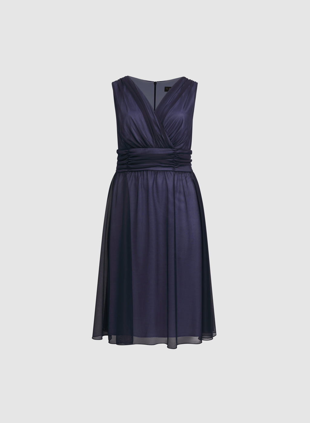 Mesh Fit and Flare Dress
