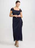 Twisted Cold-Shoulder Dress
