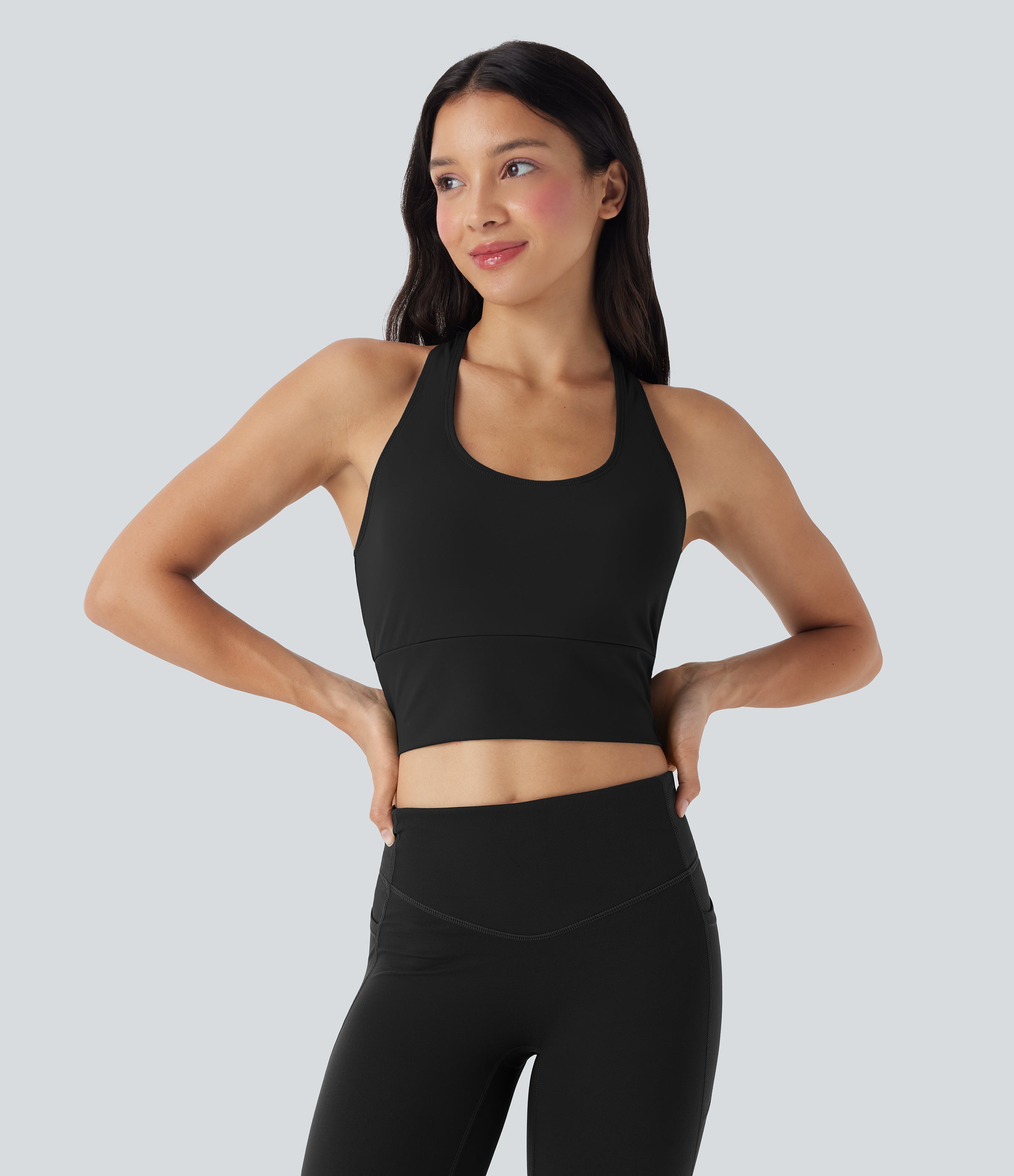 Cropped Yoga Sports Top