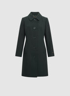 Wool-Blend Coat