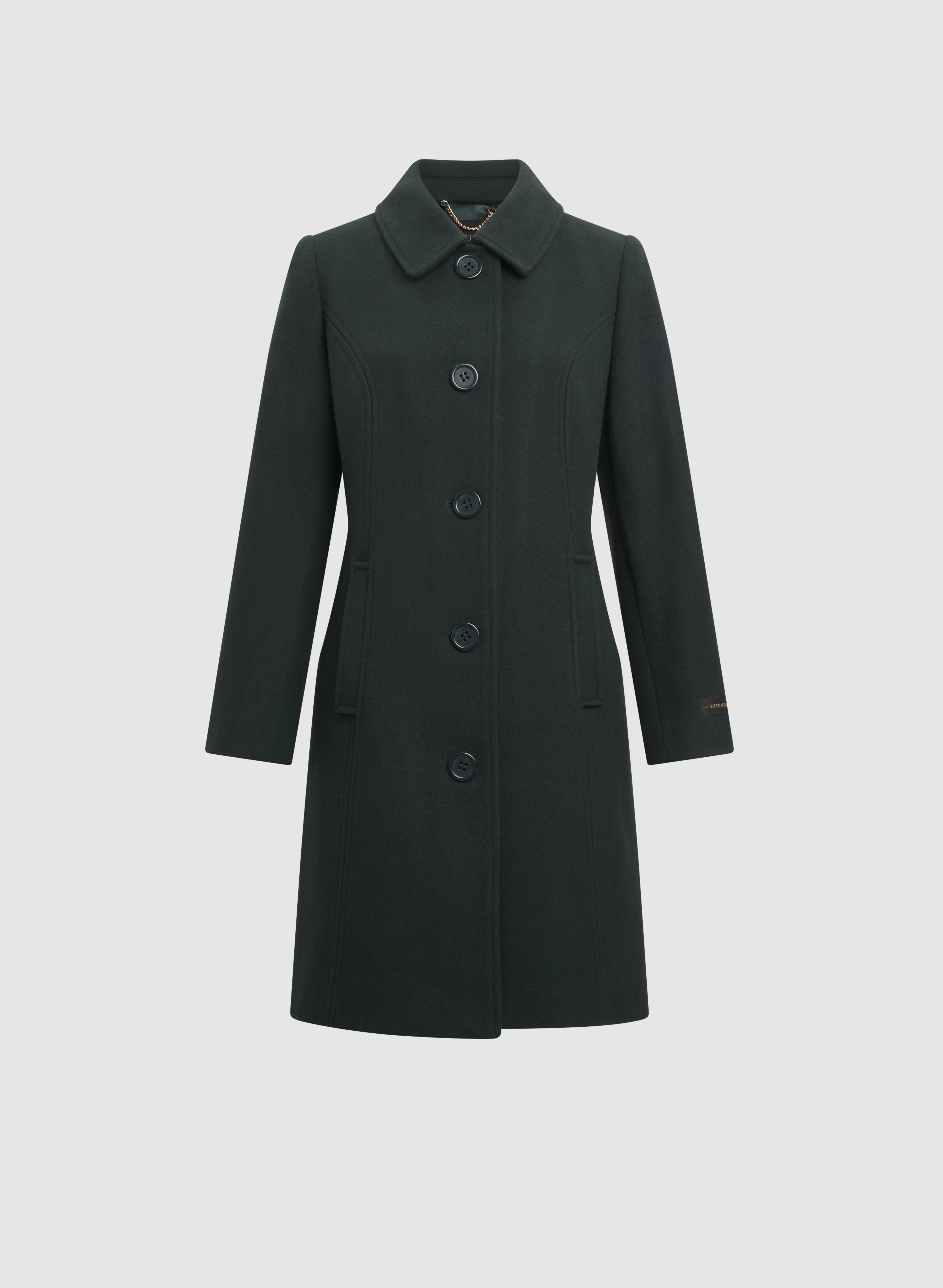 Wool-Blend Coat