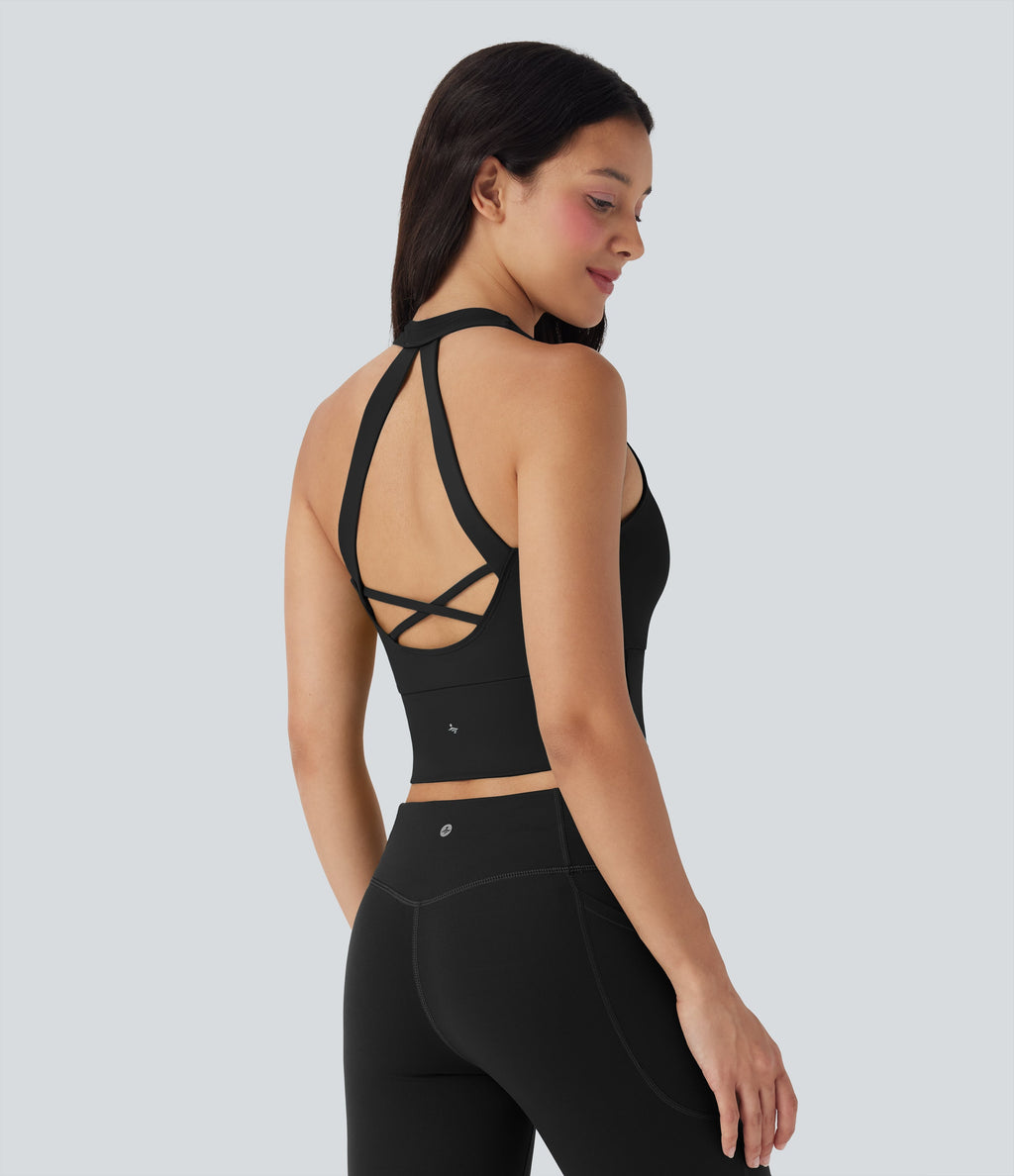 Cropped Yoga Sports Top