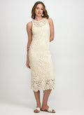 Fitted Crochet Dress