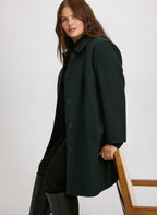 Wool-Blend Coat
