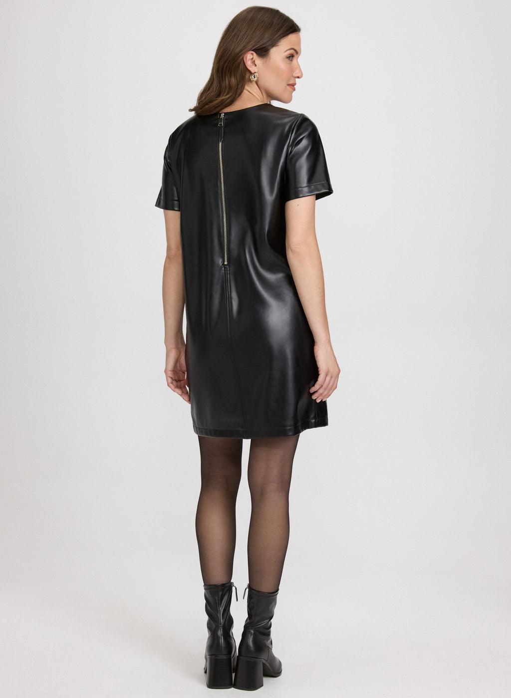 Vegan Leather Dress