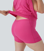 SoftlyZeroTM Plush Active Plus Size Dress-Longer Length-Easy Peezy Edition