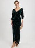 Velvet Overlay Dress