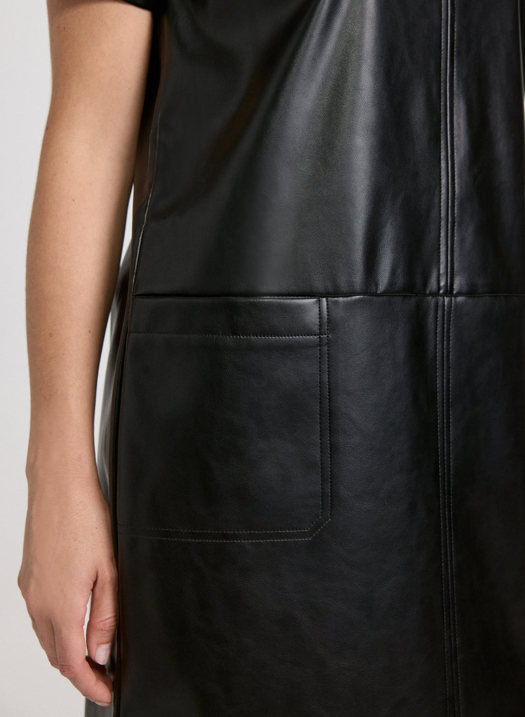 Vegan Leather Dress
