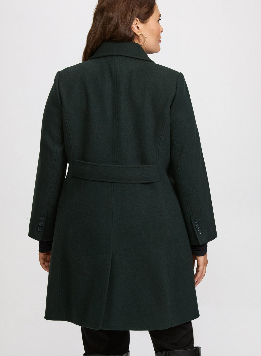 Wool-Blend Coat