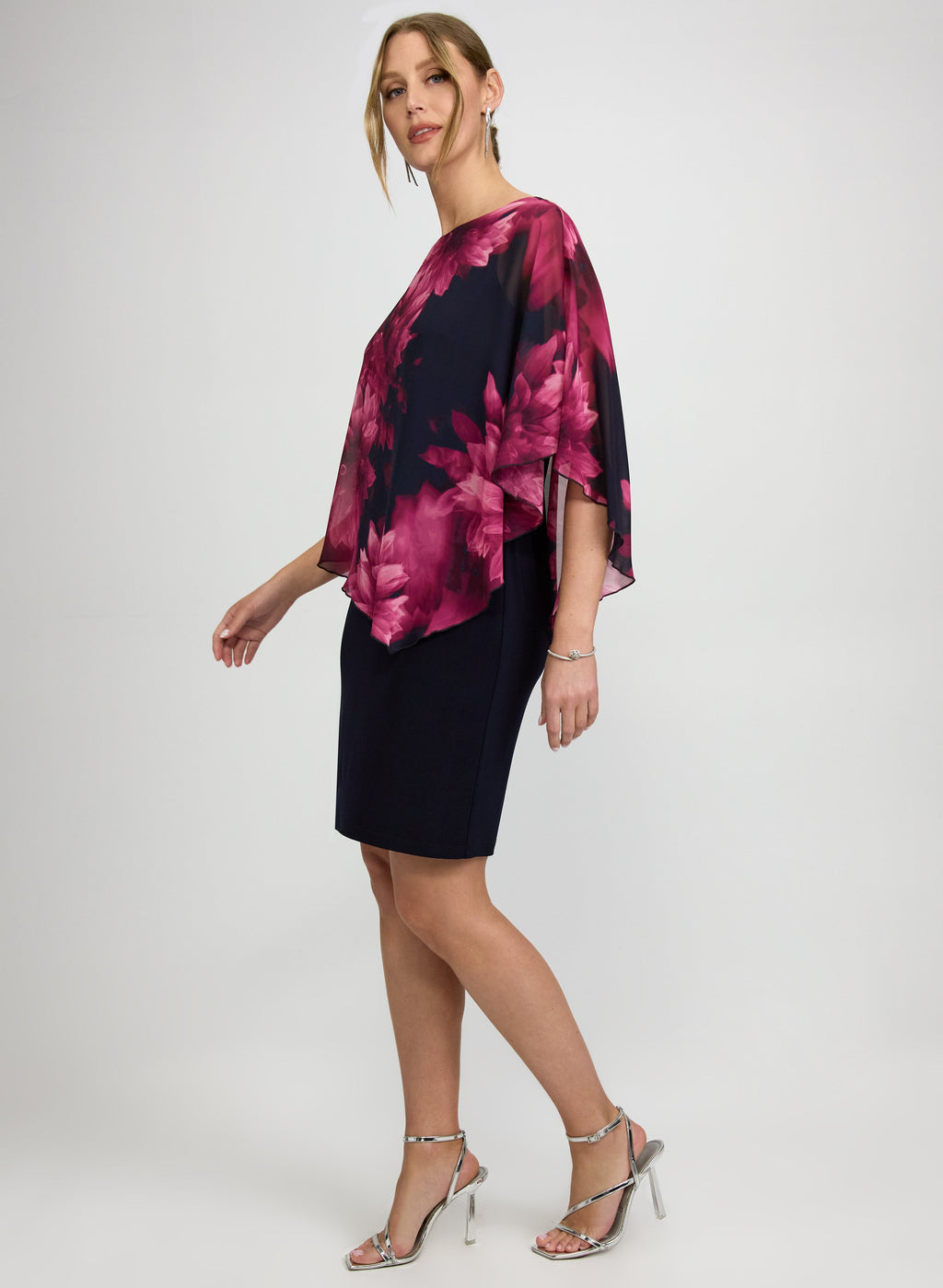 Floral Overlay Dress