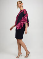 Floral Overlay Dress
