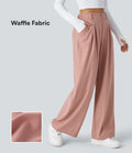 2026🔥 FlexTM High Waisted Pocket Straight Leg Work Pants