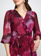 Floral Chiffon Dress
