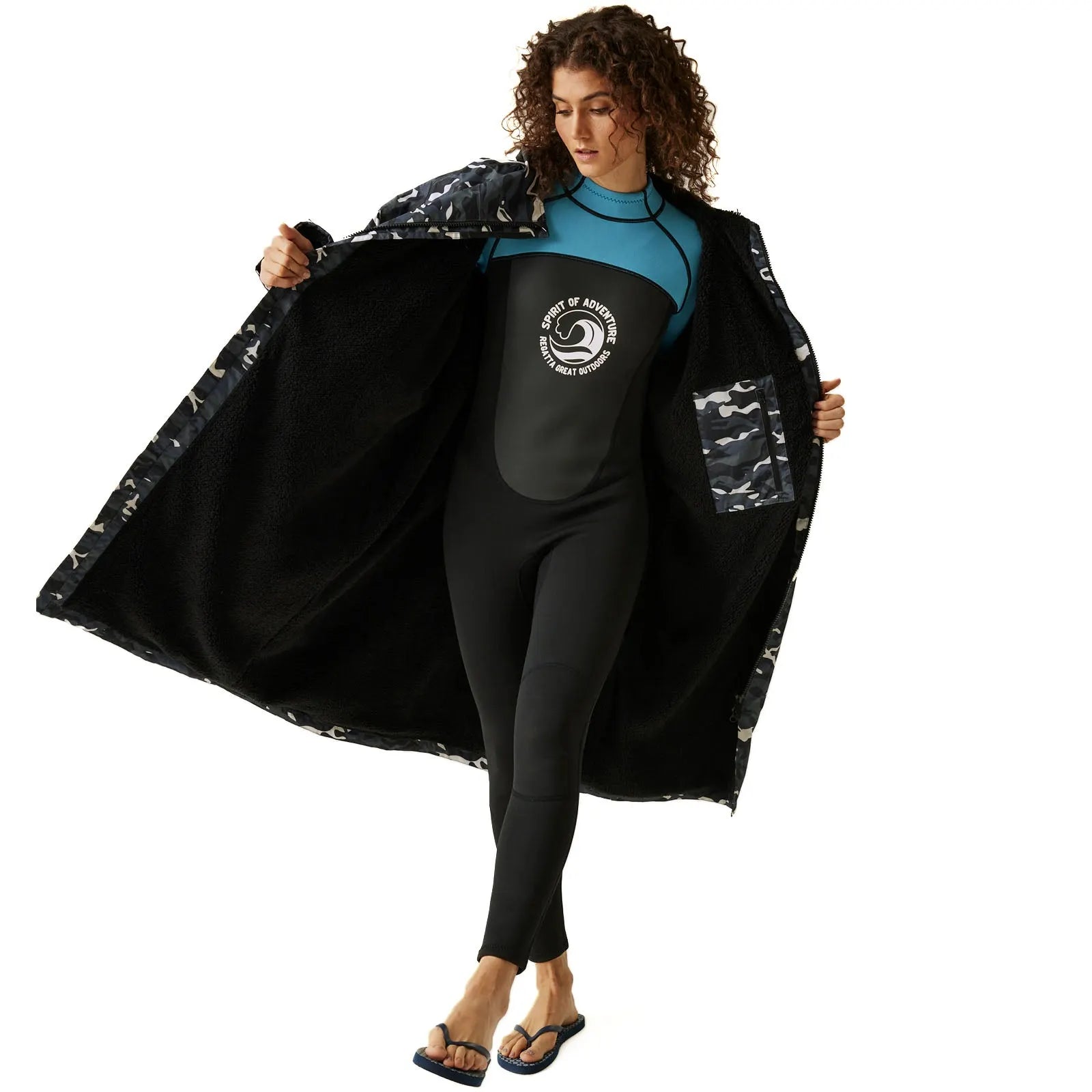 Rega 🔥2026 Winter Hot Sale🔥 2026 New Outdoor Active Adults Waterproof Changing Robe