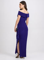 Off-The-Shoulder Fitted Dress