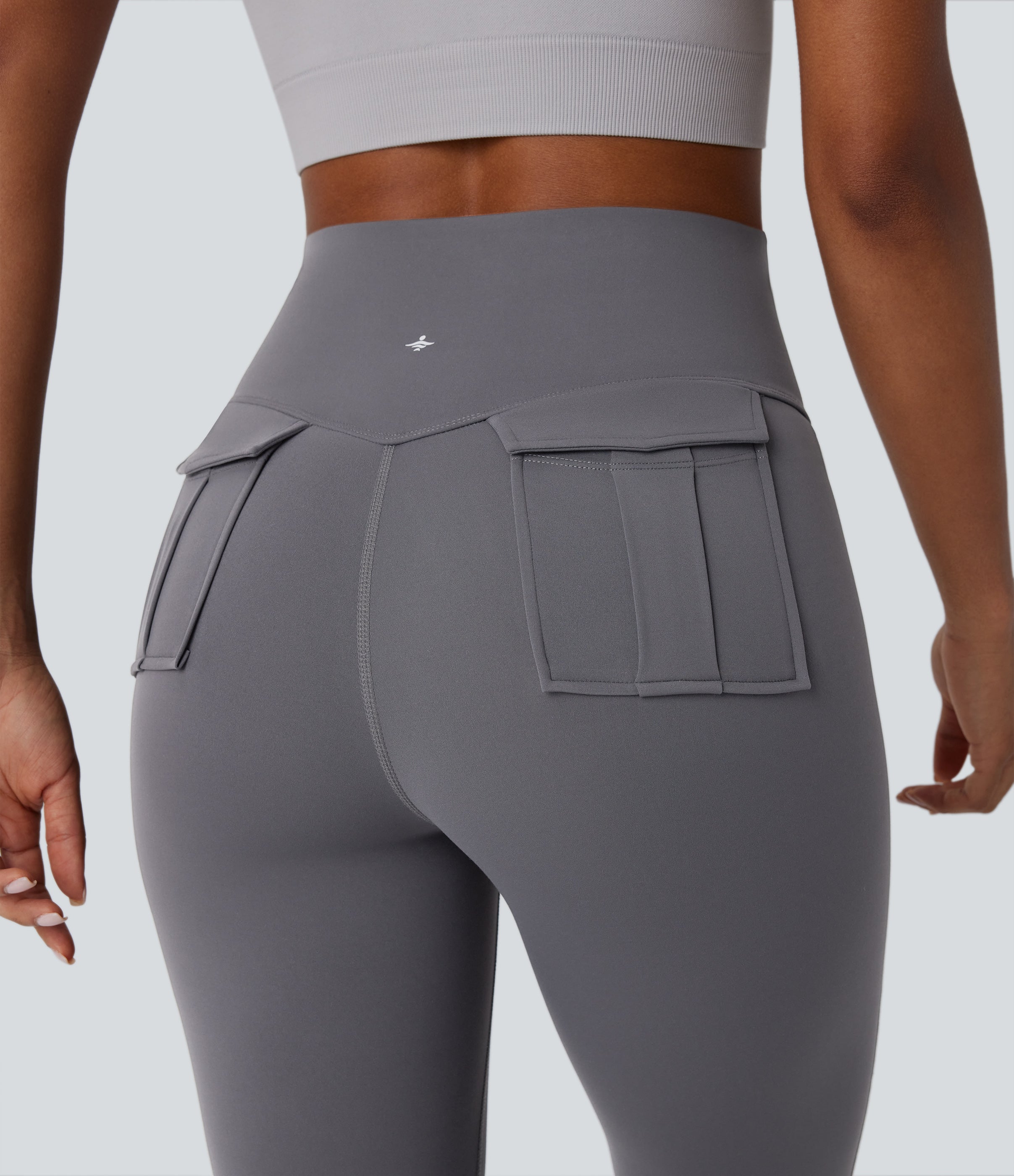 UltraSculptTM SoCinched High Waisted Tummy Control Yoga Bootcut Leggings with Pockets
