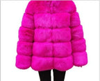 Manteau Glamour En Fourrure