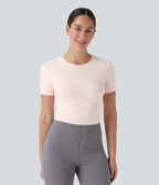 Seamless Flow Smoothing Adjustable Leg Straps Work Bodysuit-Easy Peezy