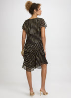 Polka Dot Tiered Dress