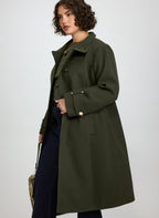 Long Button-Down Coat